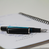 Pelikan Tradition Fountain Pen - M205 Blue Marbled-Pen Boutique Ltd