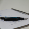 Pelikan Tradition Fountain Pen - M205 Blue Marbled-Pen Boutique Ltd