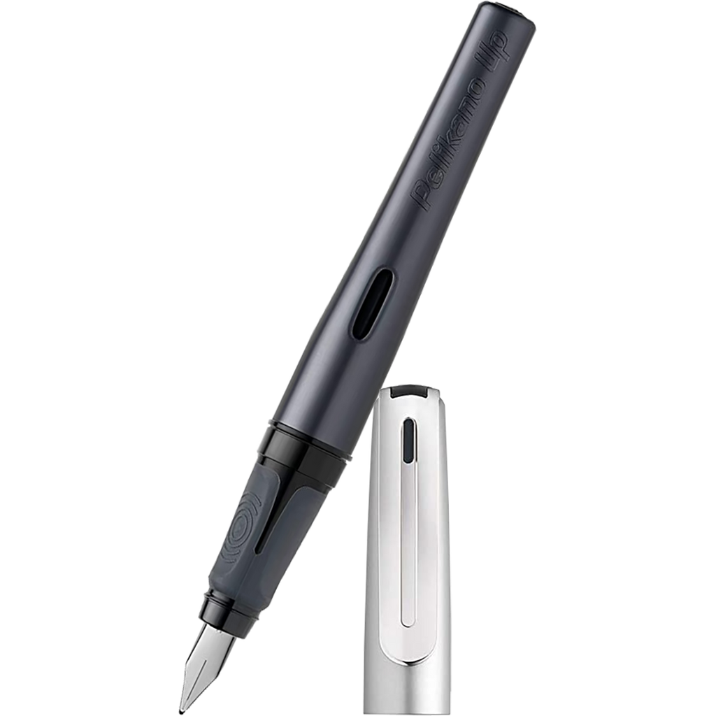 Pelikan Pelikano Up Fountain Pen - Anthracite - Medium-Pen Boutique Ltd