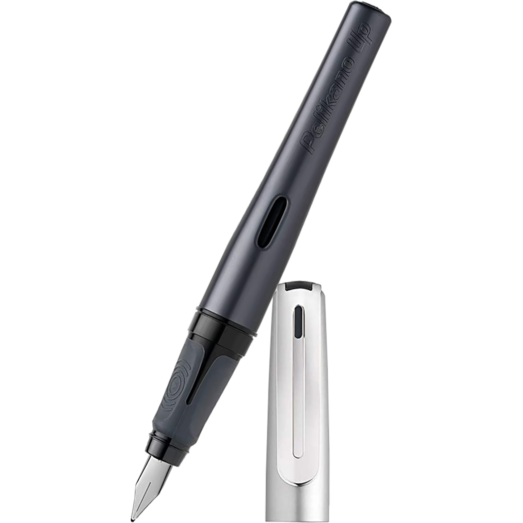 Pelikan Pelikano Up Fountain Pen - Anthracite - Medium-Pen Boutique Ltd