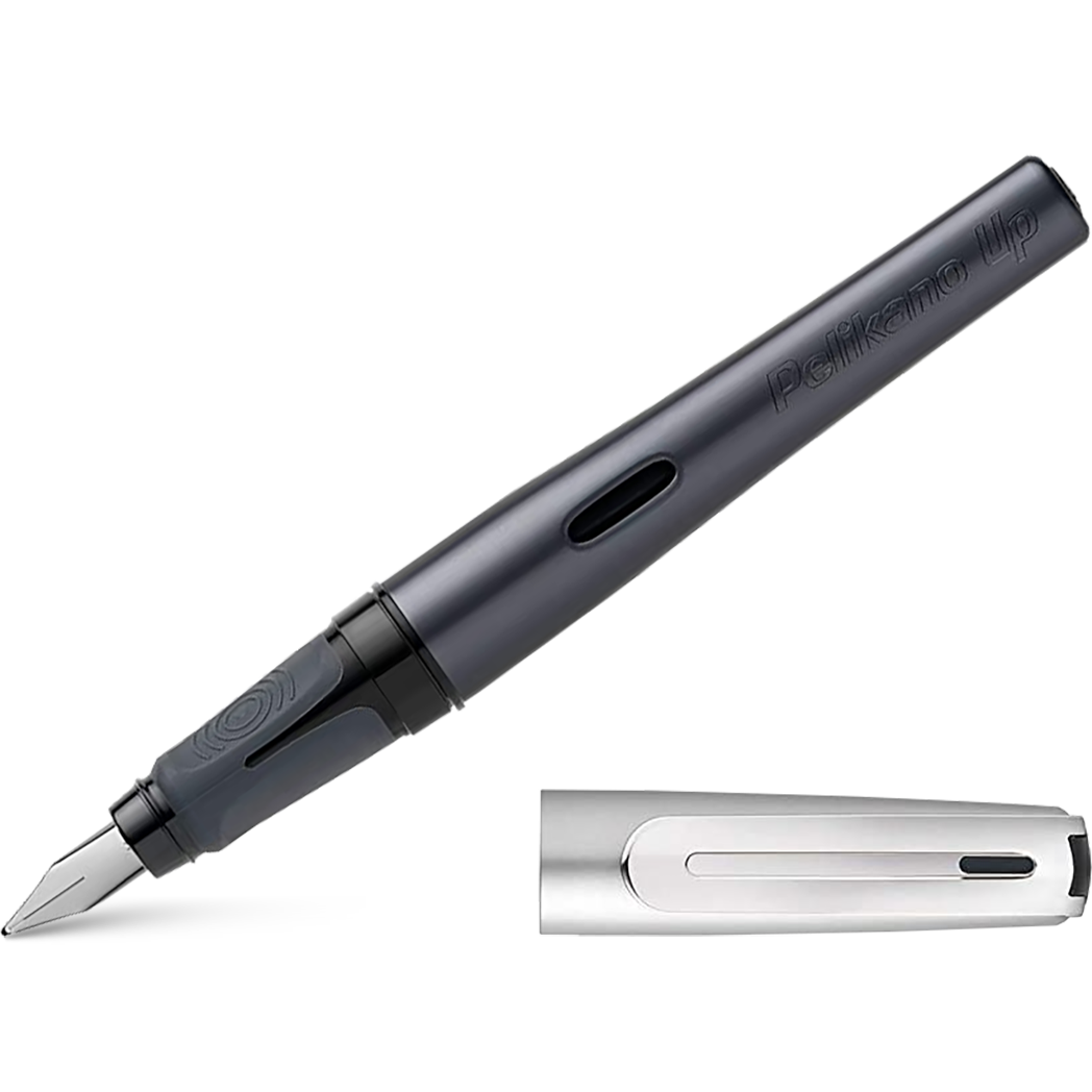 Pelikan Pelikano Up Fountain Pen - Anthracite - Left Handed Medium-Pen Boutique Ltd