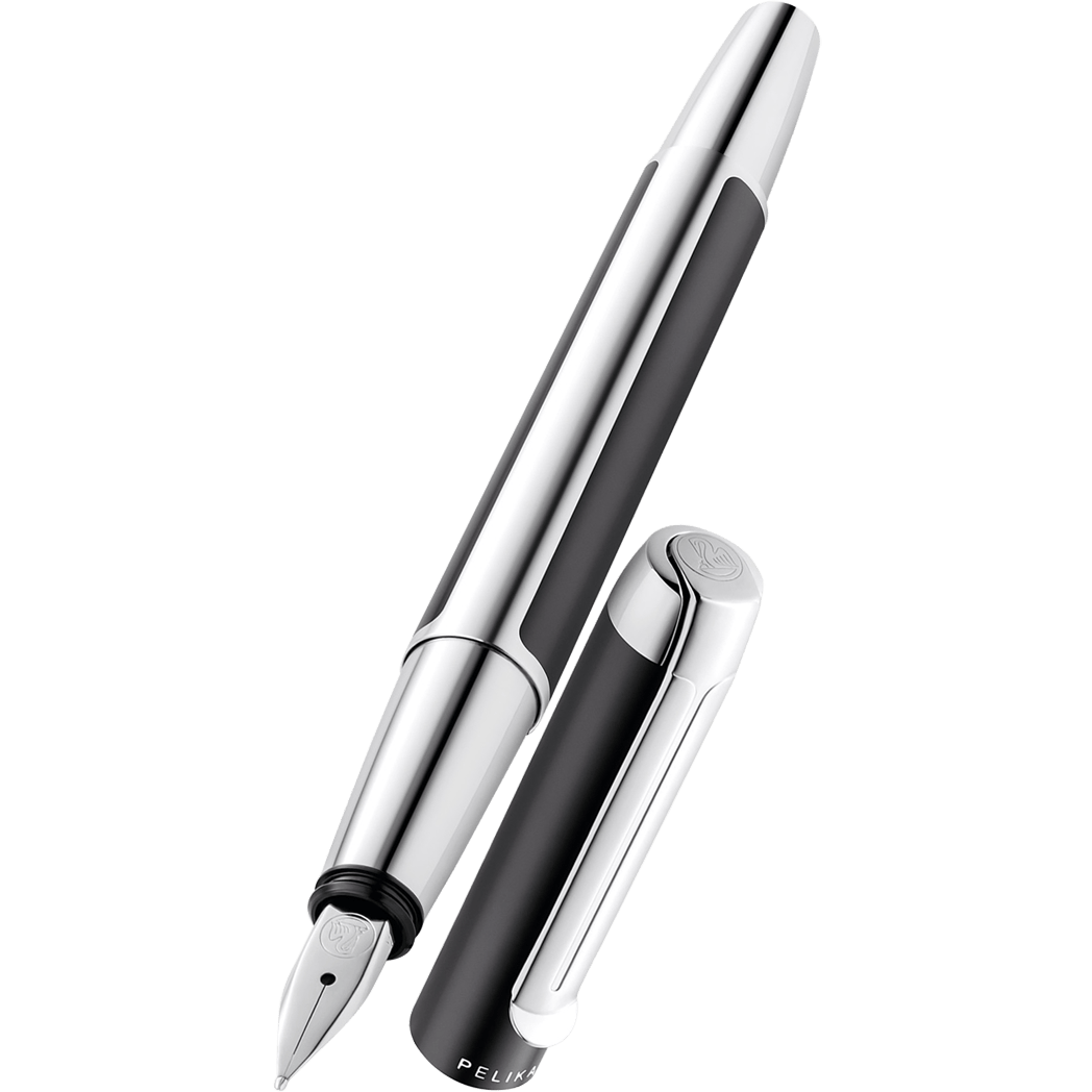 Pelikan Pura P40 Fountain Pen - Anthracite-Pen Boutique Ltd
