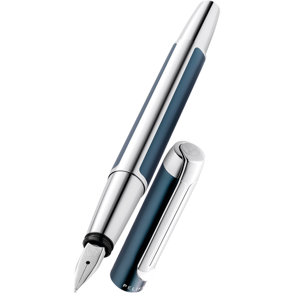 Pelikan Pura P40 Fountain Pen - Petrol-Pen Boutique Ltd