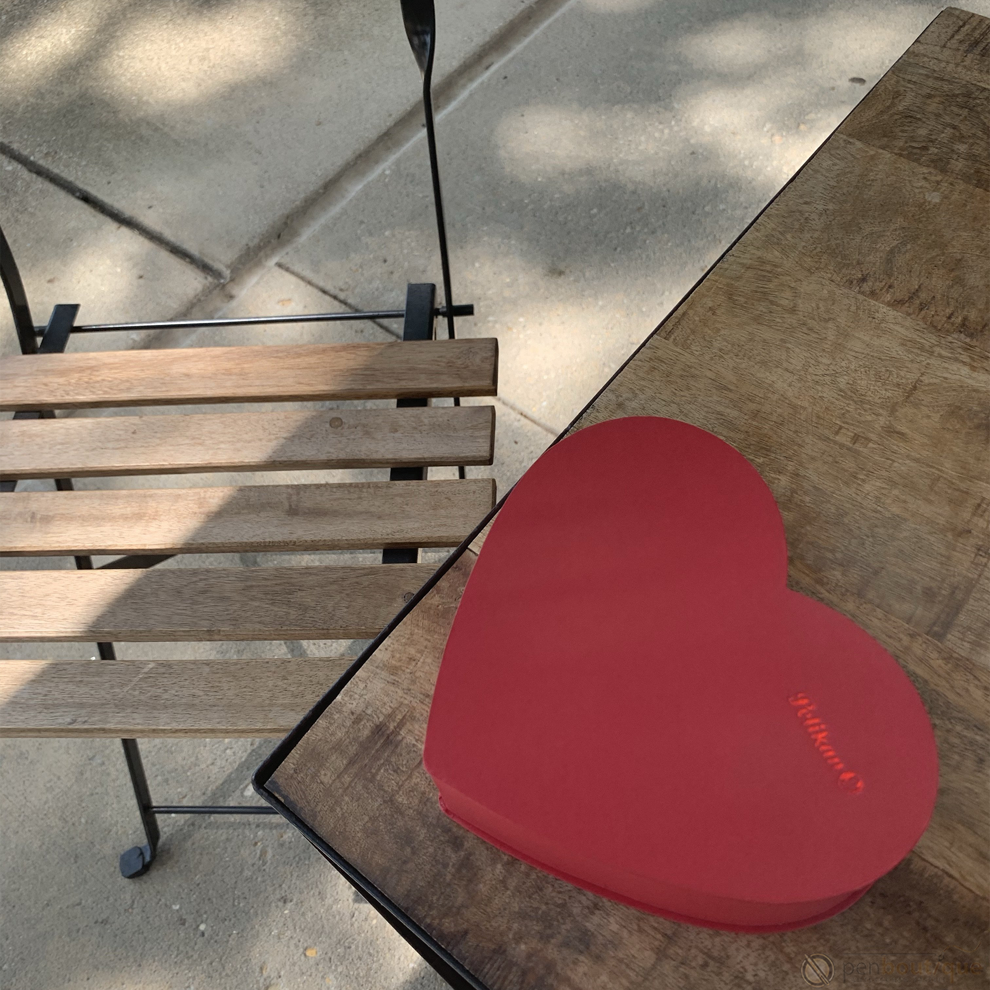 Pelikan Red Box - Heart Shape-Pen Boutique Ltd