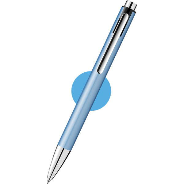 Pelikan Snap Ballpoint Pen - Metallic Frosted Blue-Pen Boutique Ltd