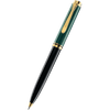 Pelikan Souveran Ballpoint Pen - K600 Black/Green-Pen Boutique Ltd