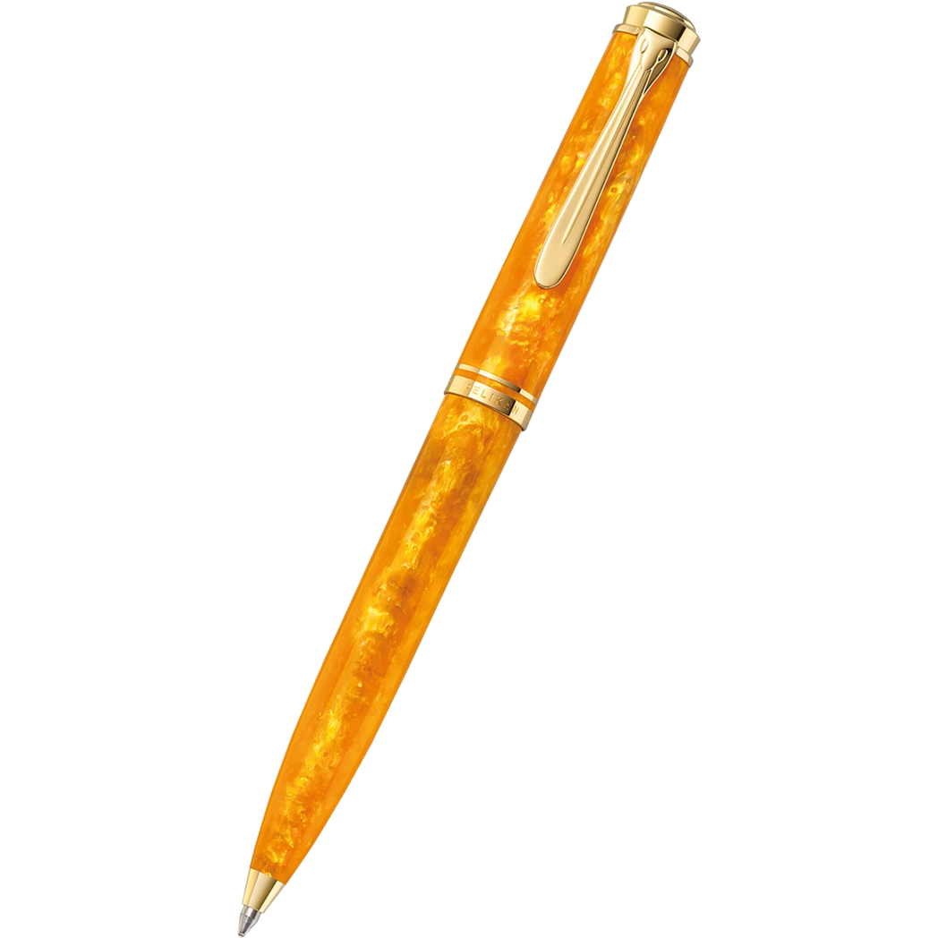 Pelikan Souveran Ballpoint Pen - K600 Vibrant Orange (Special Edition)-Pen Boutique Ltd