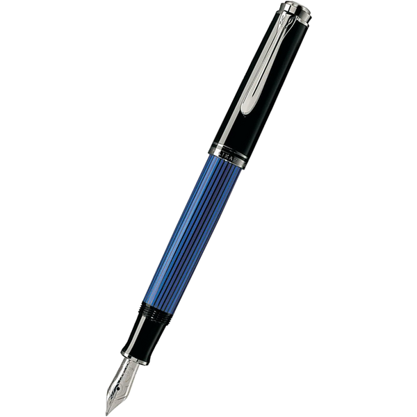 Pelikan Souveran Fountain Pen - M405 Black/Blue-Pen Boutique Ltd