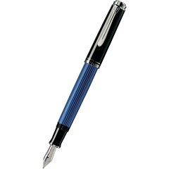 Pelikan Souveran Fountain Pen - M405 Black/Blue-Pen Boutique Ltd