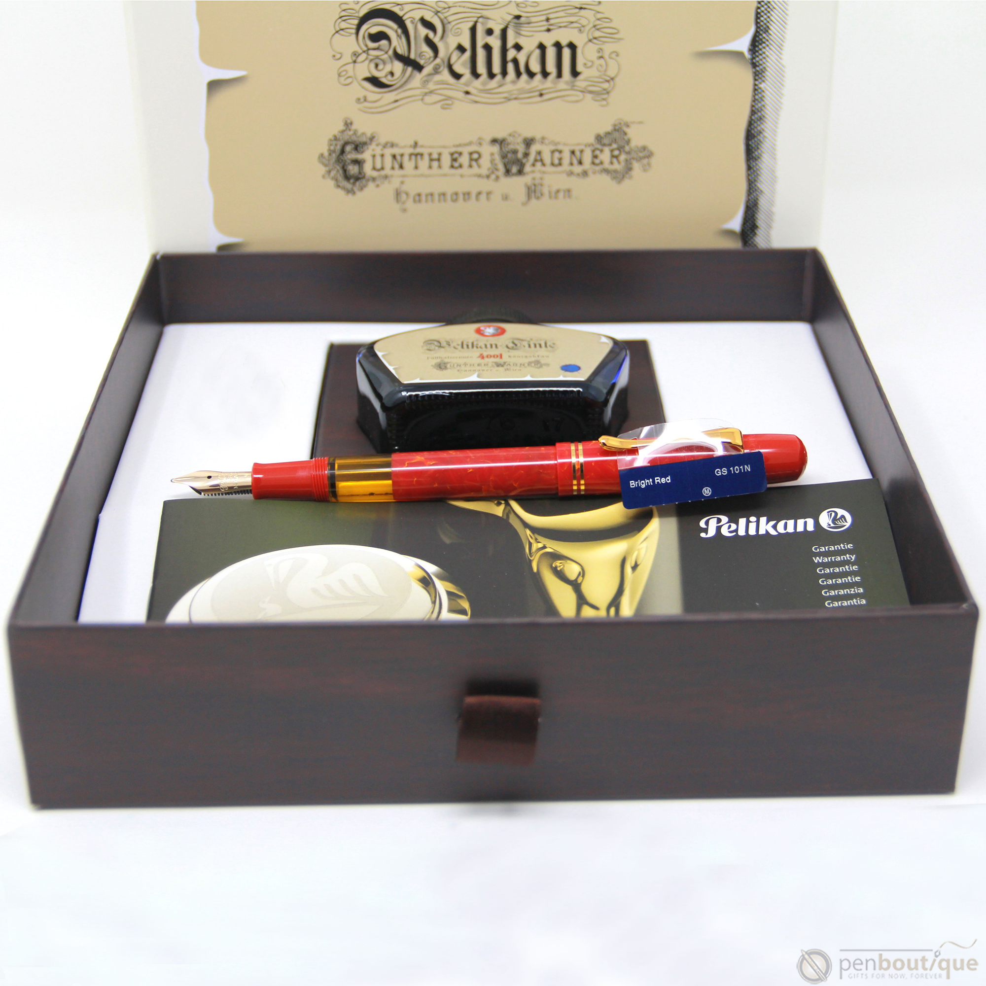 Pelikan Souveran Fountain Pen - Special Edition - M101N Vintage Red-Pen Boutique Ltd