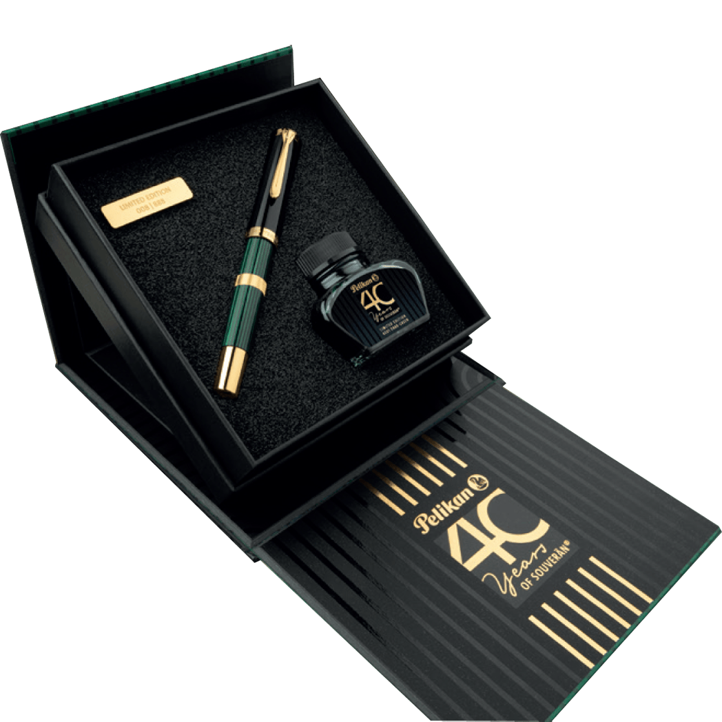 Pelikan Souveran Fountain Pen - Limited Edition - 40 Years-Pen Boutique Ltd