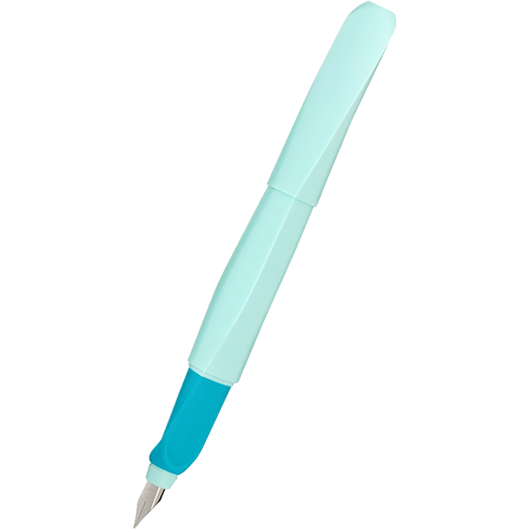 Pelikan Twist Fountain Pen - Neon Mint - Medium (Blister Card)-Pen Boutique Ltd