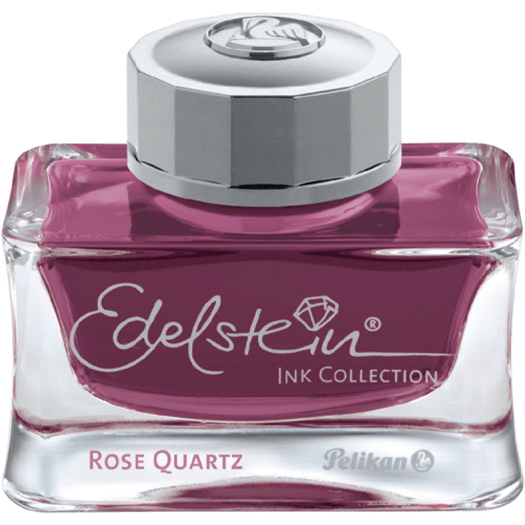 Pelikan Edelstein Ink Bottle - Rose Quartz - Ink Of The Year 2023