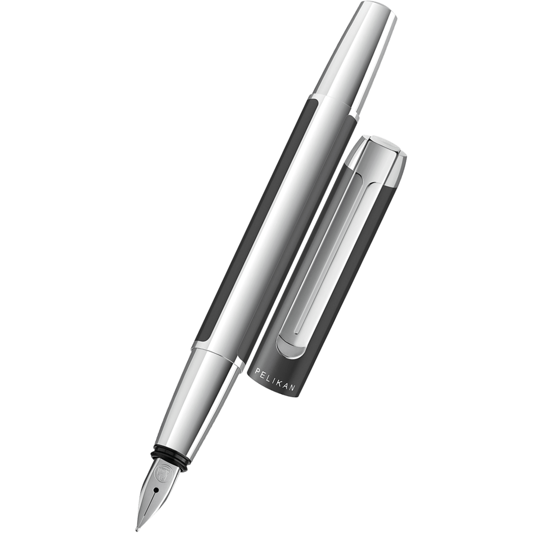 Pelikan Pura P40 Fountain Pen - Anthracite-Pen Boutique Ltd