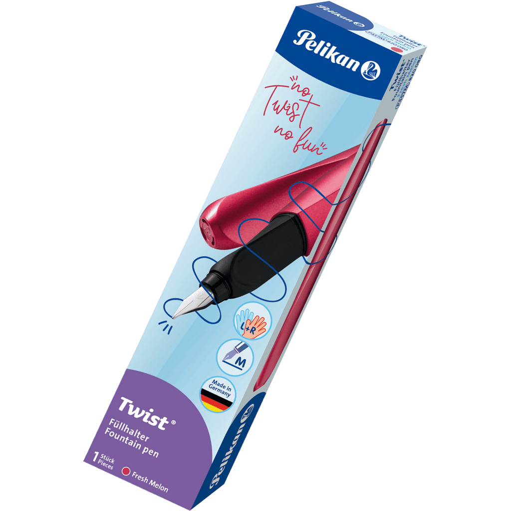 Pelikan Twist Fountain Pen - Medium (Boxed)-Pen Boutique Ltd
