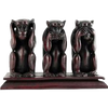 Pen Boutique Three Wise and Old Red Monkeys See Hear or Speak No Evil-Pen Boutique Ltd