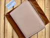 Pen Boutique Yak Leather A5 Zipped Folio - Crazy Horse-Veg Tan-Nude-Pen Boutique Ltd