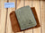 Pen Boutique Yak Leather Field Note Zipped Folio - Veg Tanned Pastel Green-Pen Boutique Ltd
