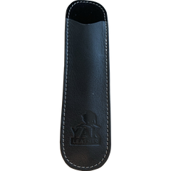 Pen Boutique Yak Leather Single Pen Sleeve - Black-Pen Boutique Ltd