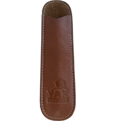 Pen Boutique Yak Leather Single Pen Sleeve - Tan-Pen Boutique Ltd