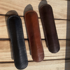 Pen Boutique Yak Leather Single Pen Sleeve - Brown-Pen Boutique Ltd