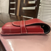 Pen Boutique Yak Leather Triple Pen Holder - Red/Black insert-Pen Boutique Ltd