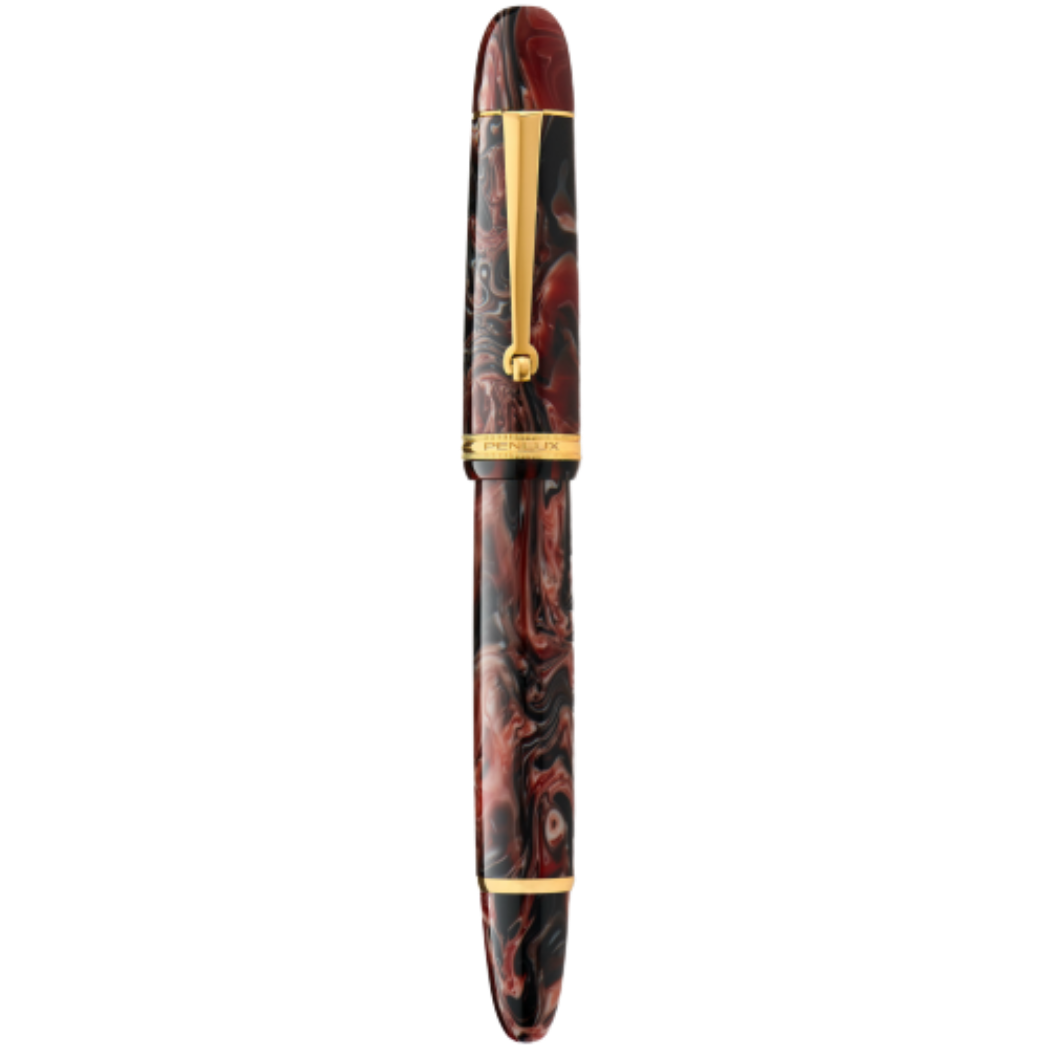 Penlux Masterpiece Fountain Pen - Grande - Marble Wave-Pen Boutique Ltd