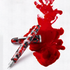 Penlux Masterpiece Grande Fountain Pen - Koi Red and Black-Pen Boutique Ltd