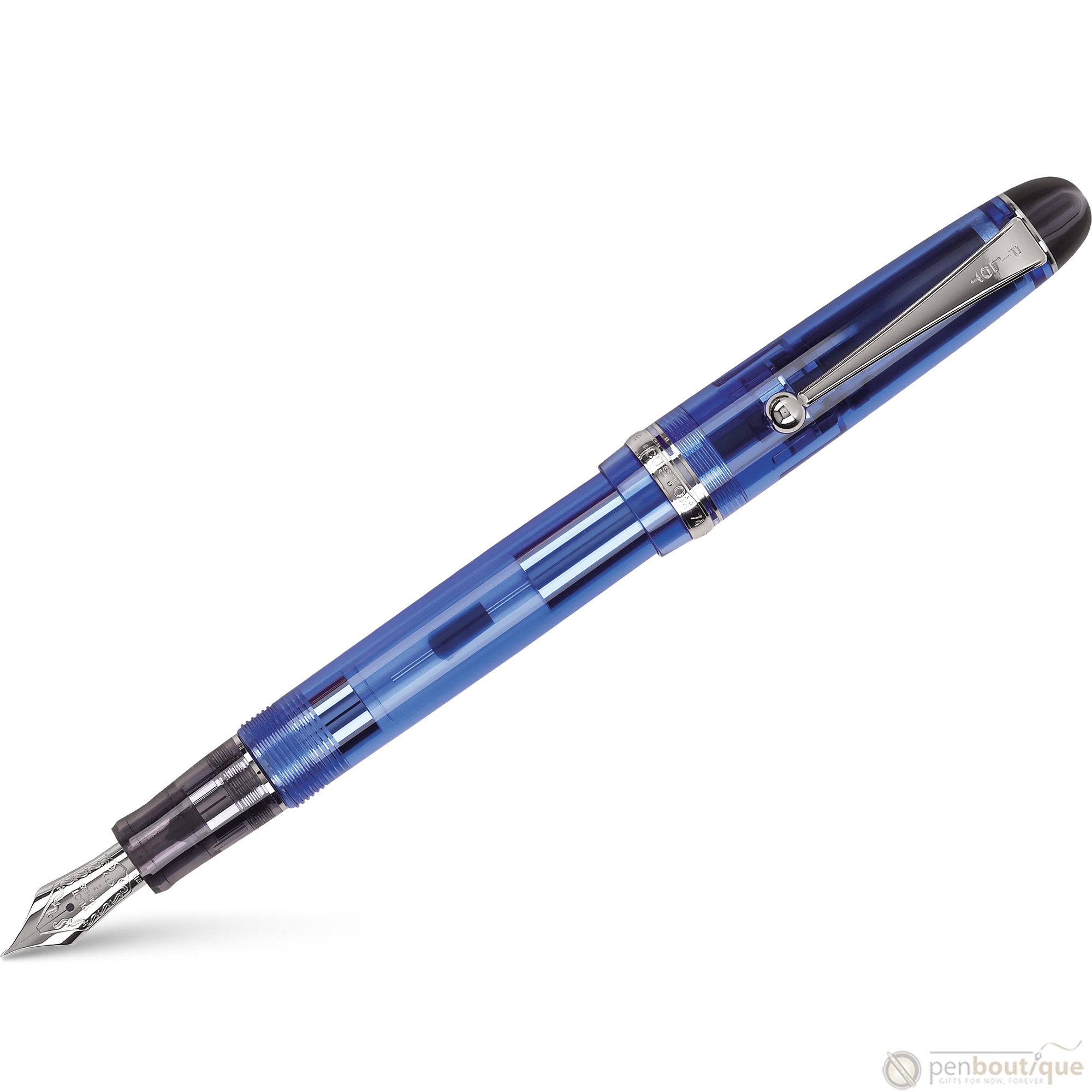 Pilot Custom 74 Fountain Pen - Blue-Pen Boutique Ltd