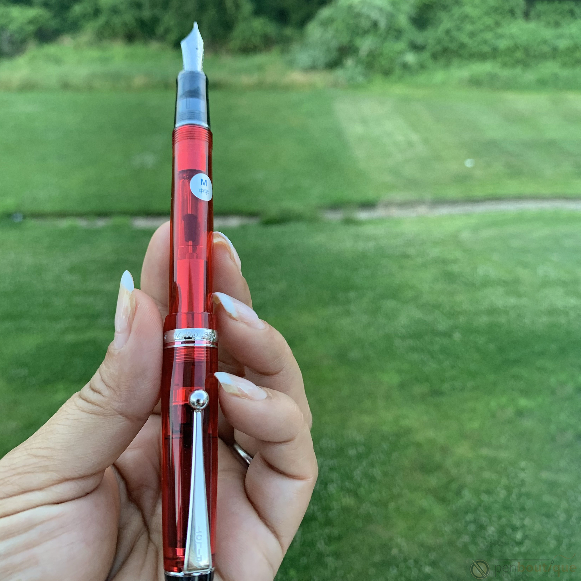 Pilot Custom 74 Fountain Pen - Grenadine-Pen Boutique Ltd