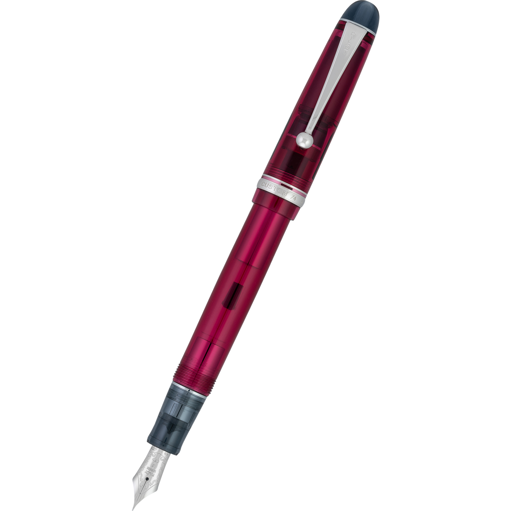 Pilot Custom 74 Fountain Pen - Merlot-Pen Boutique Ltd