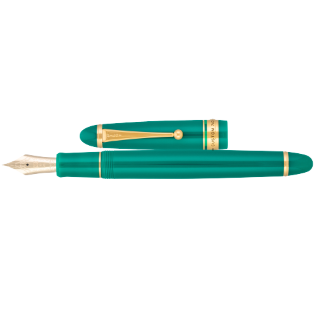 Pilot Custom 743 Fountain Pen - Green (US Exclusive)-Pen Boutique Ltd