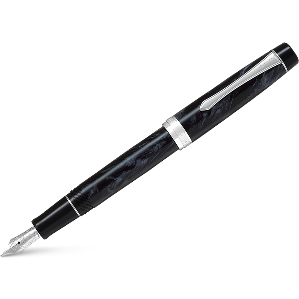 Pilot Custom Heritage SE Fountain Pen - Marble Black-Pen Boutique Ltd