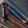 Pilot Custom Heritage SE Fountain Pen - Marble Blue-Pen Boutique Ltd