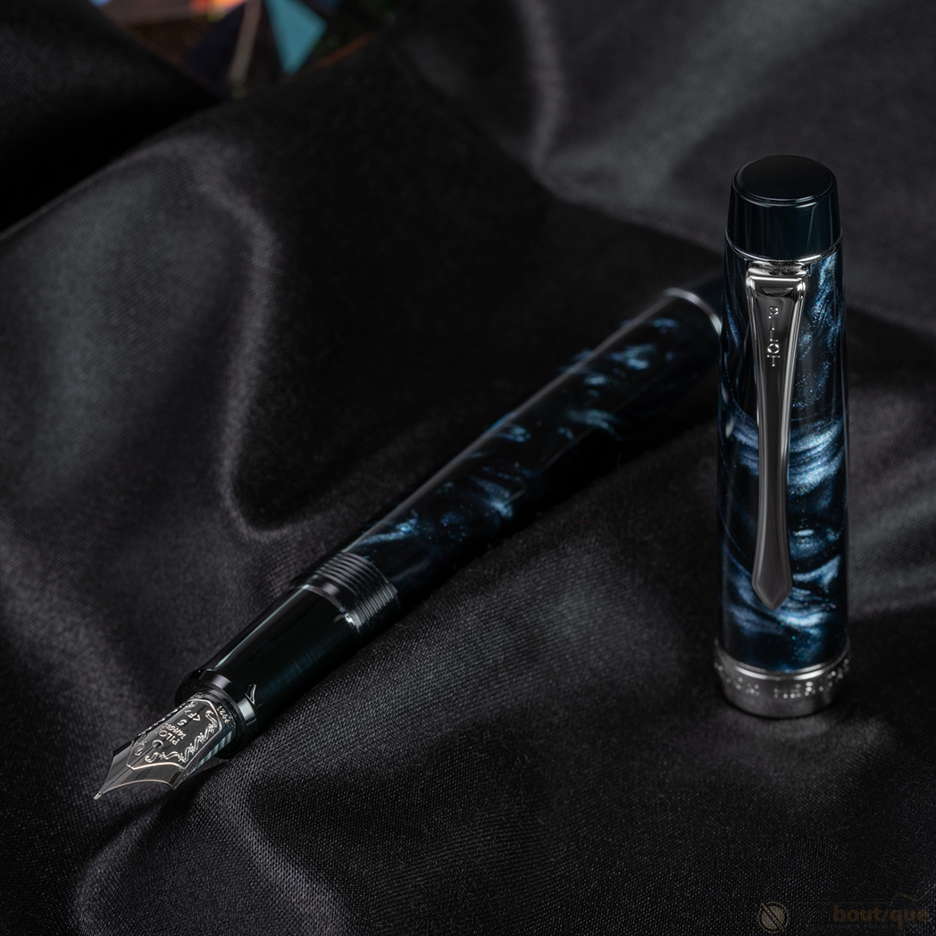 Pilot Custom Heritage SE Fountain Pen - Marble Black-Pen Boutique Ltd