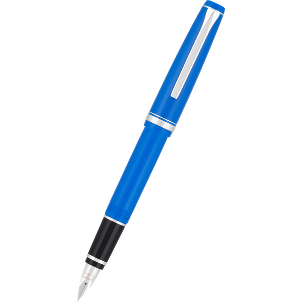 Pilot Falcon Fountain Pen - Marine Blue - Rhodium Trim-Pen Boutique Ltd