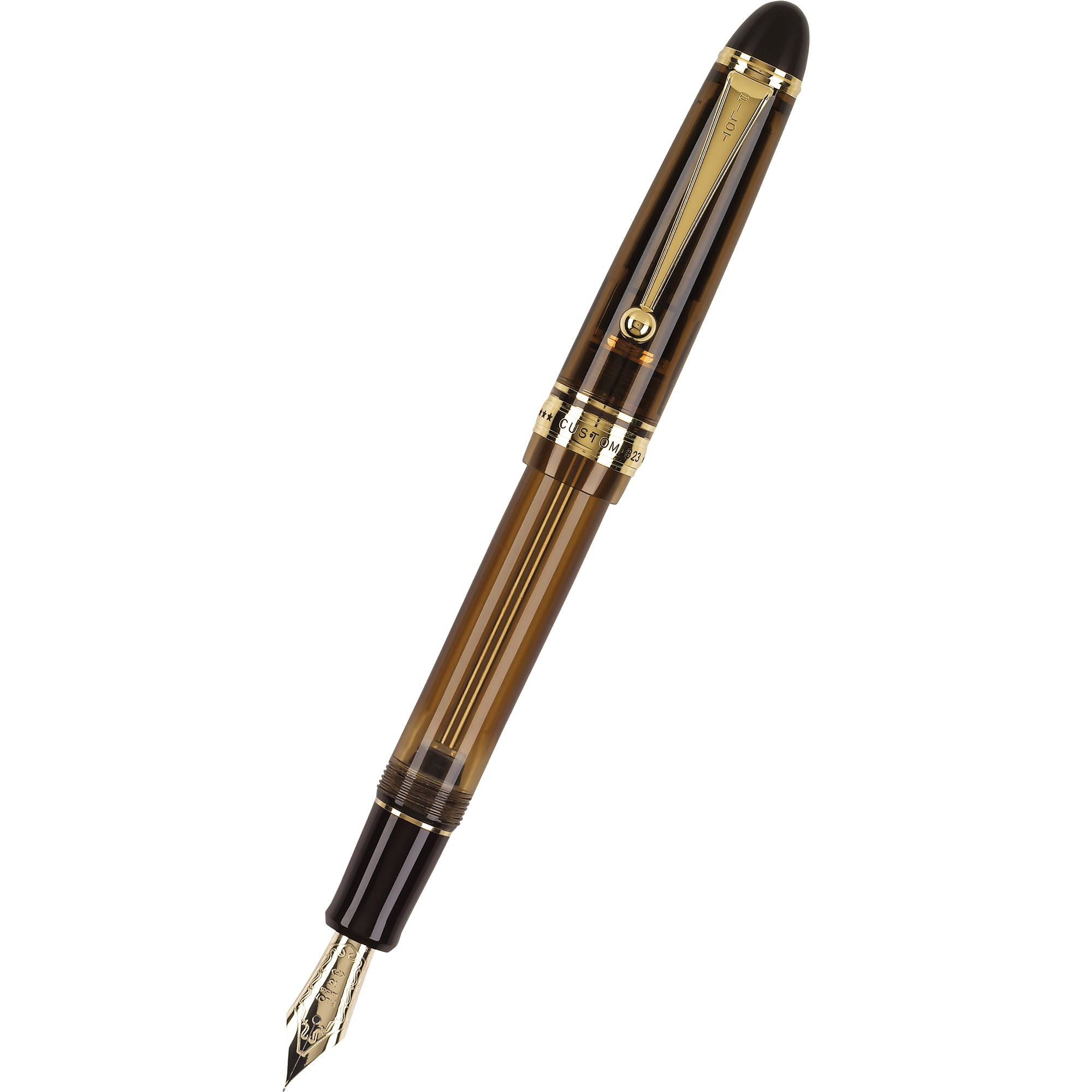 Pilot Fountain Pen - Custom 823 - Amber Smoke-Pen Boutique Ltd