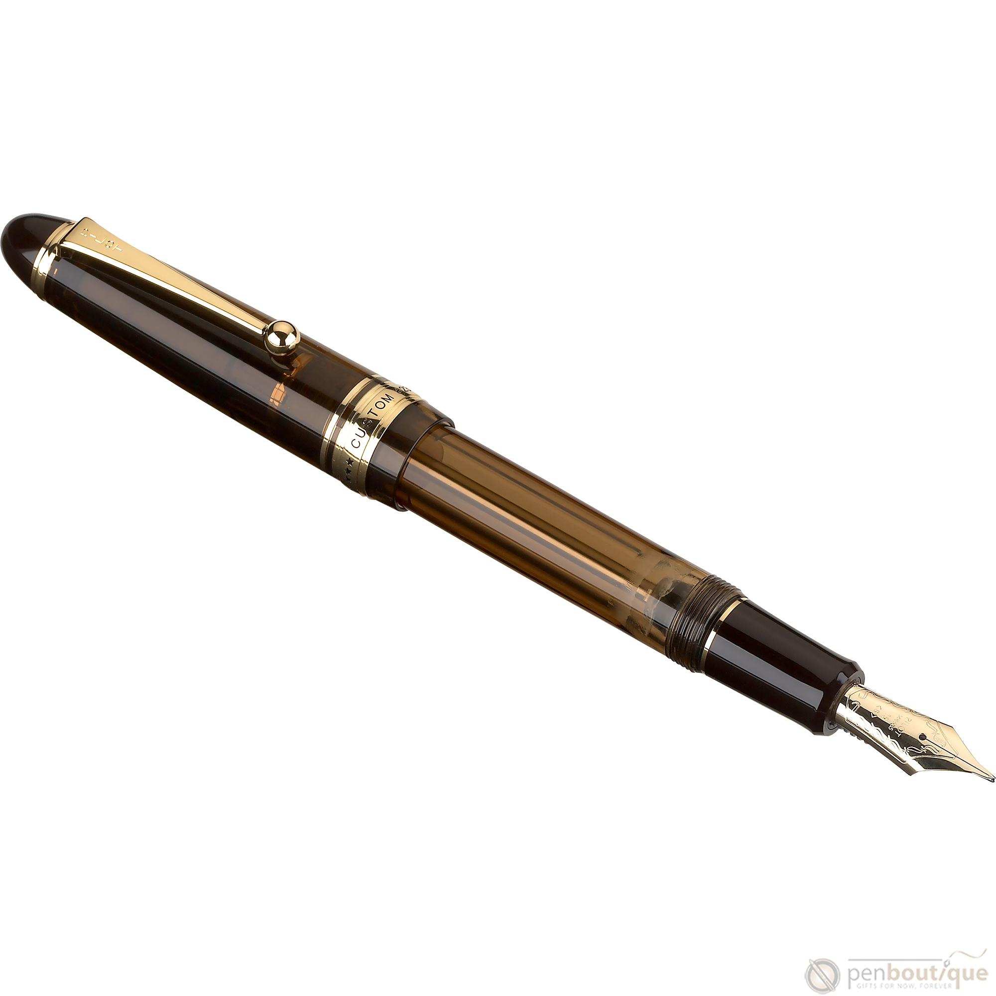 Pilot Fountain Pen - Custom 823 - Amber Smoke-Pen Boutique Ltd