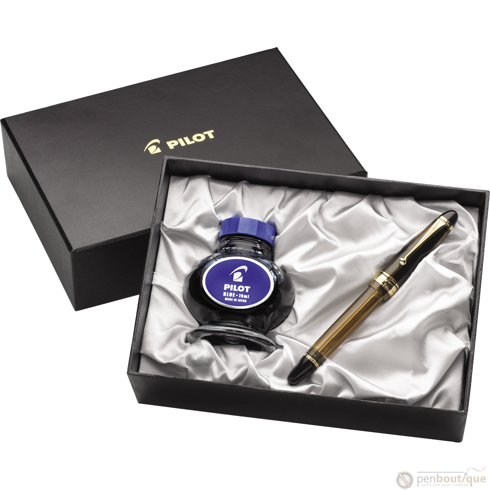 Pilot Fountain Pen - Custom 823 - Amber Smoke-Pen Boutique Ltd