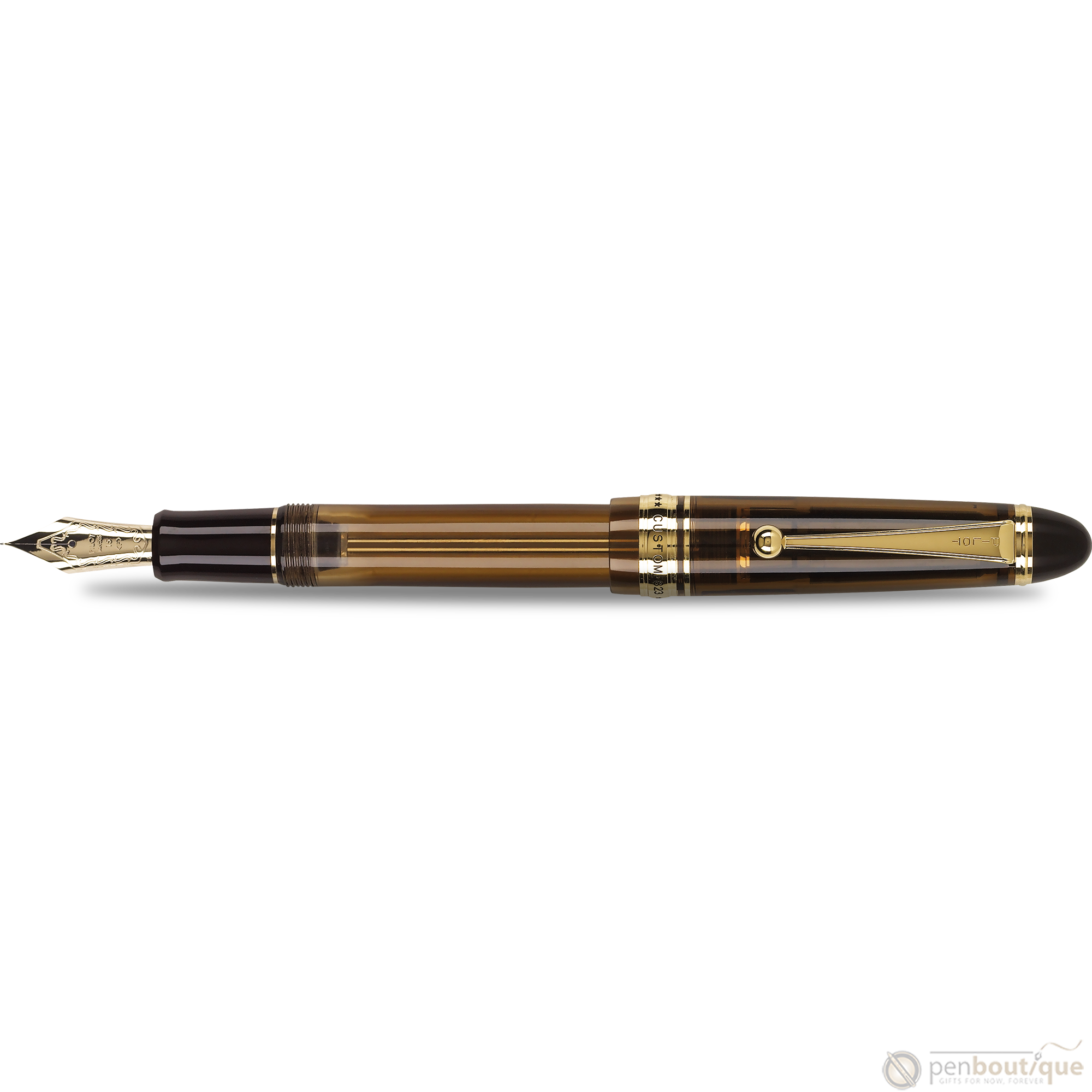 Pilot Fountain Pen - Custom 823 - Amber Smoke-Pen Boutique Ltd