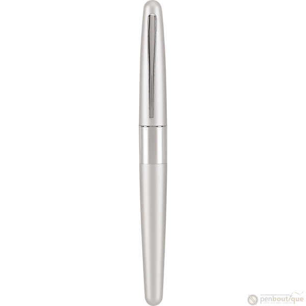 Pilot Fountain Pen - MR Collection - Plain Silver - Pen Boutique Ltd