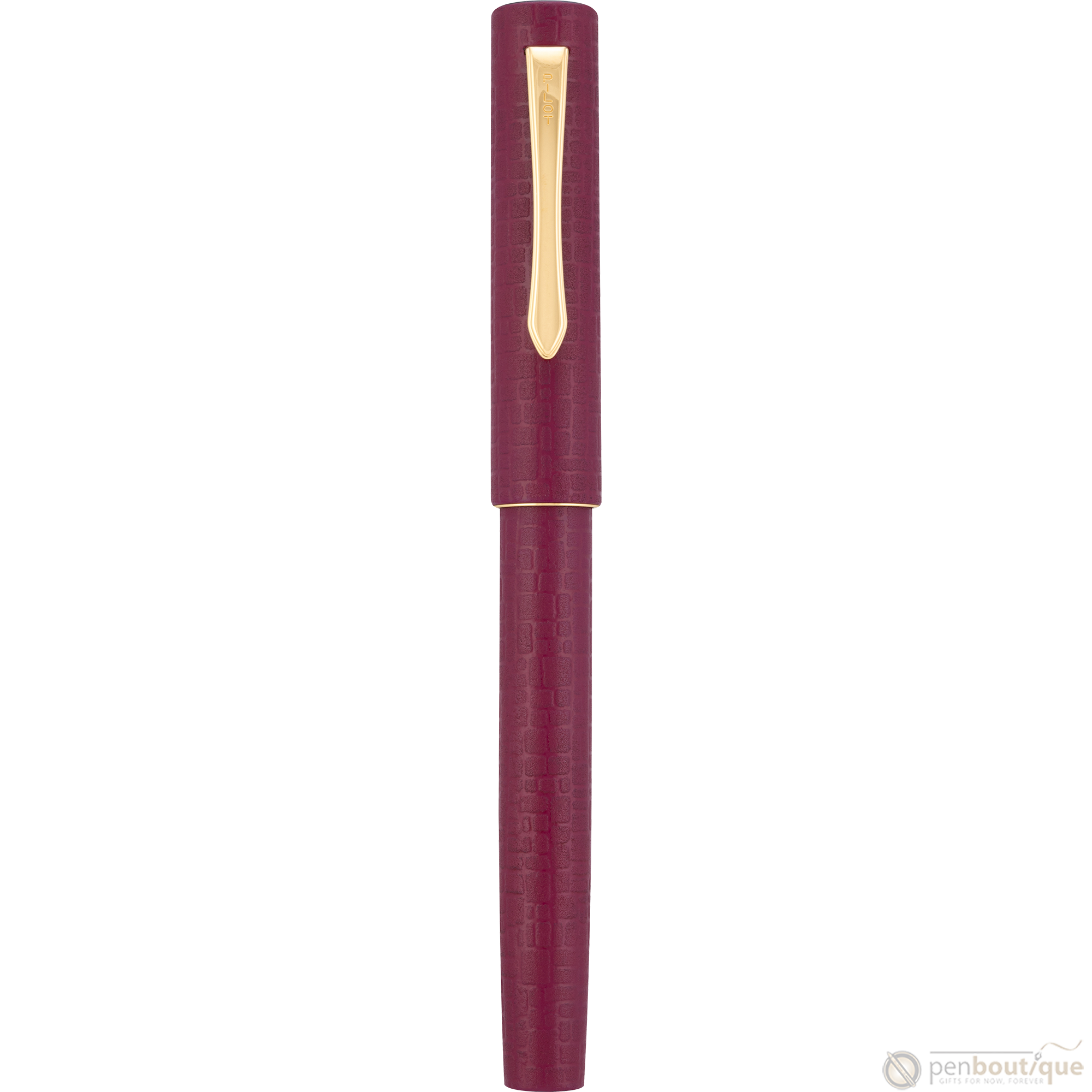 Pilot Ishime Fountain Pen - Burgundy-Pen Boutique Ltd