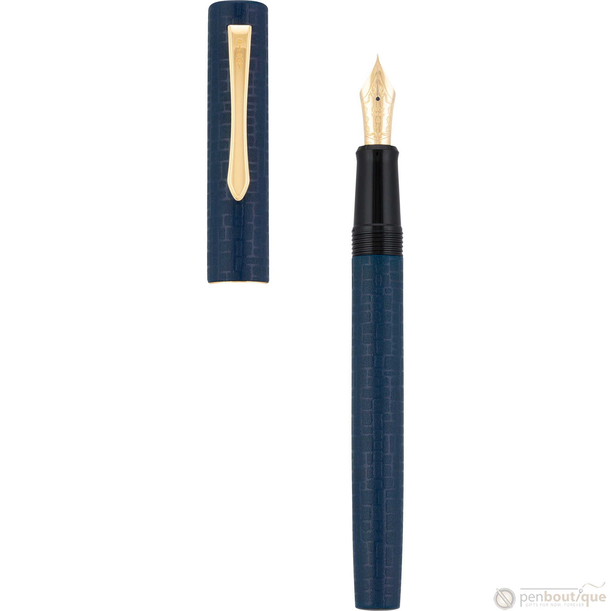 Pilot Ishime Fountain Pen - Navy-Pen Boutique Ltd
