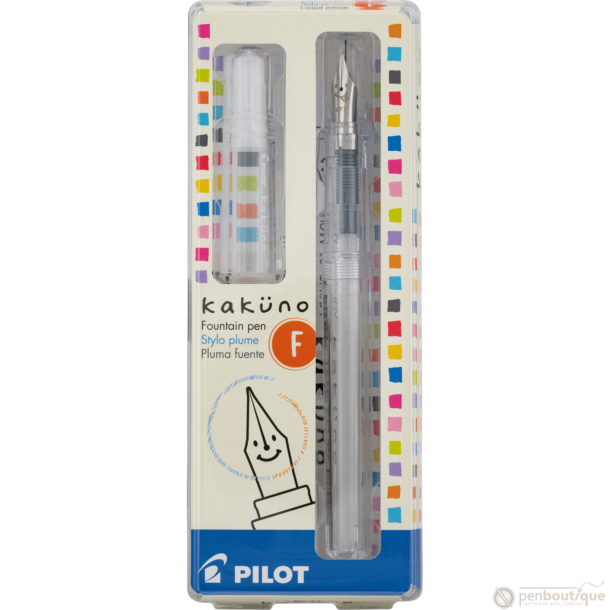 Pilot Kakuno Fountain Pen - Fine-Pen Boutique Ltd