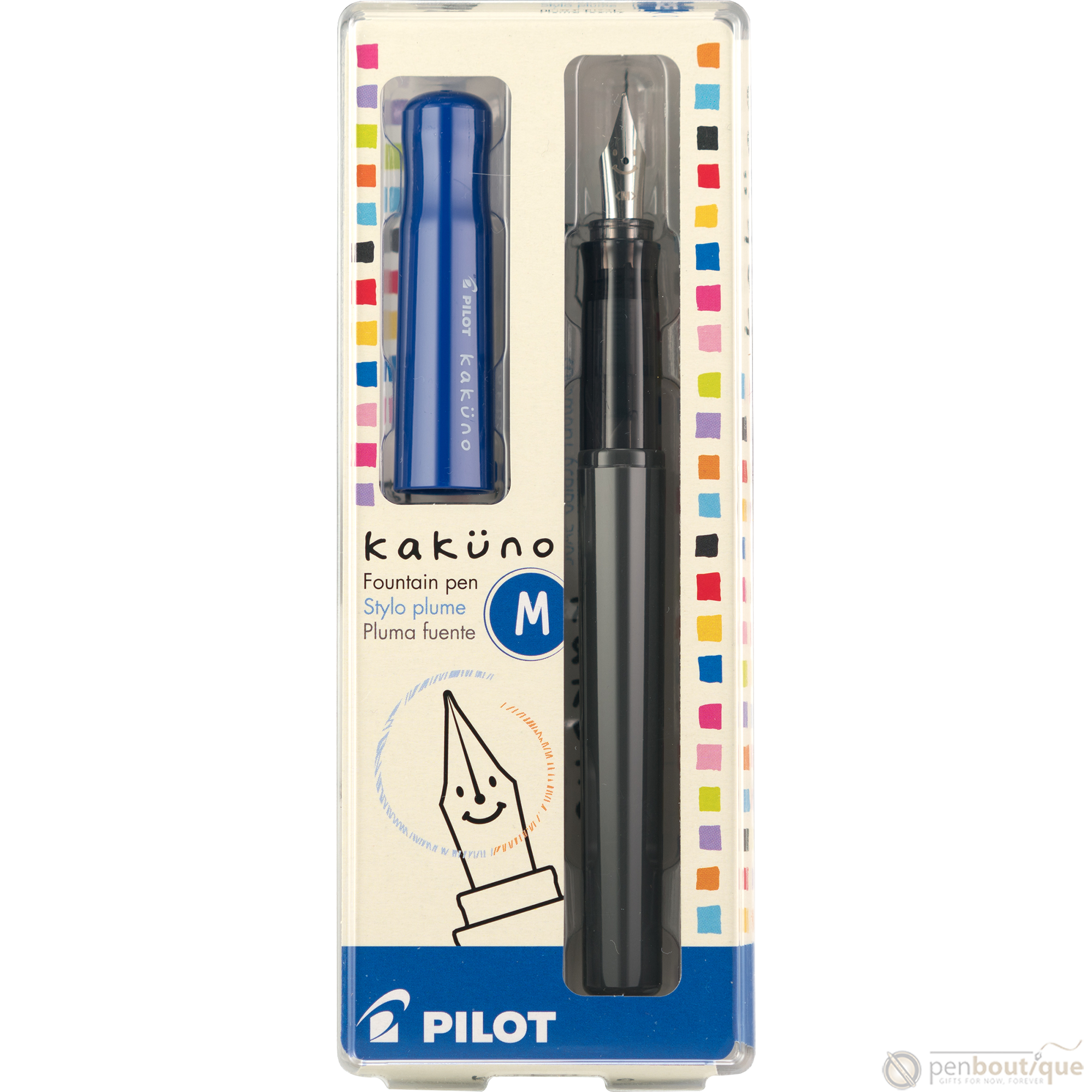 Pilot Kakuno Fountain Pen - Medium-Pen Boutique Ltd