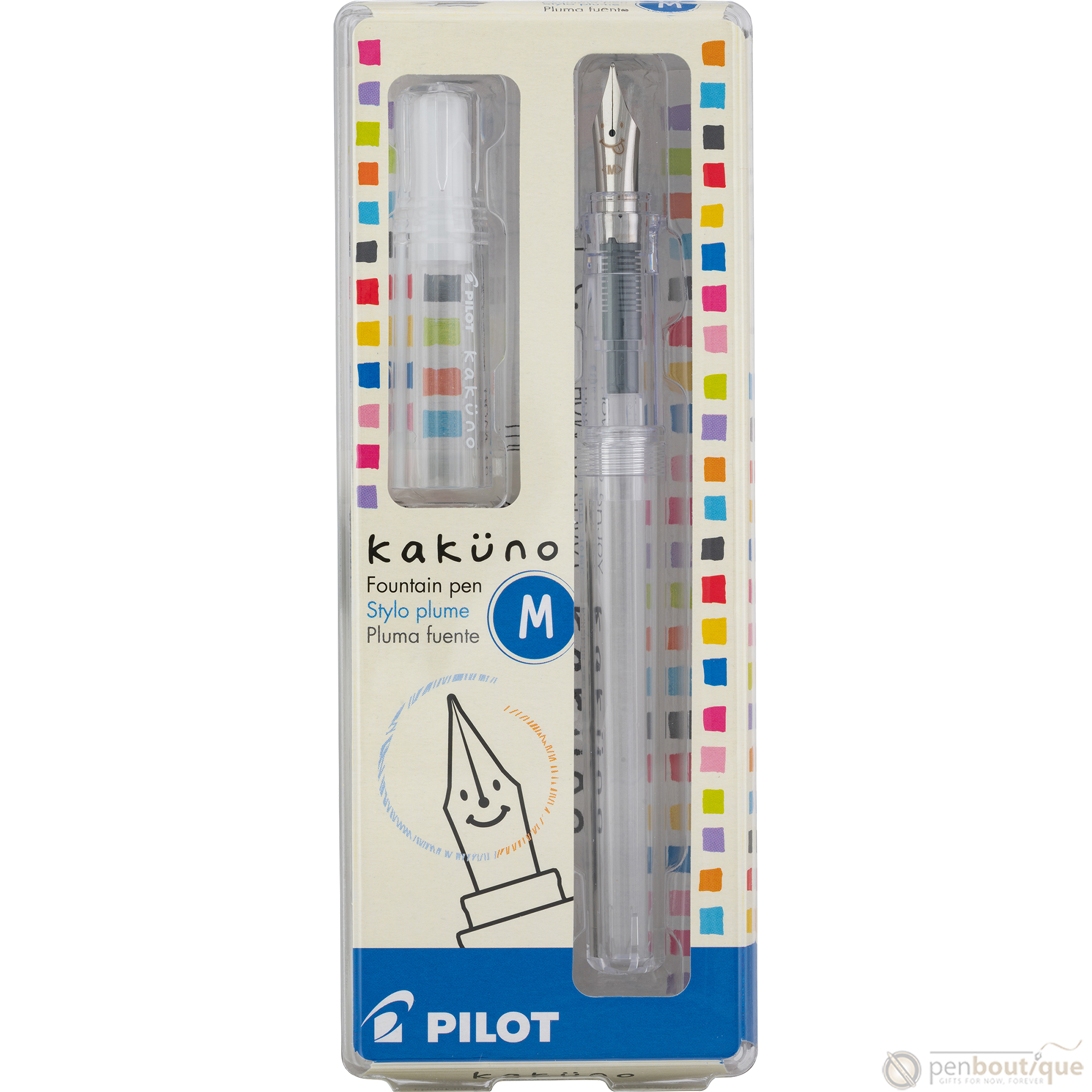 Pilot Kakuno Fountain Pen - Medium-Pen Boutique Ltd