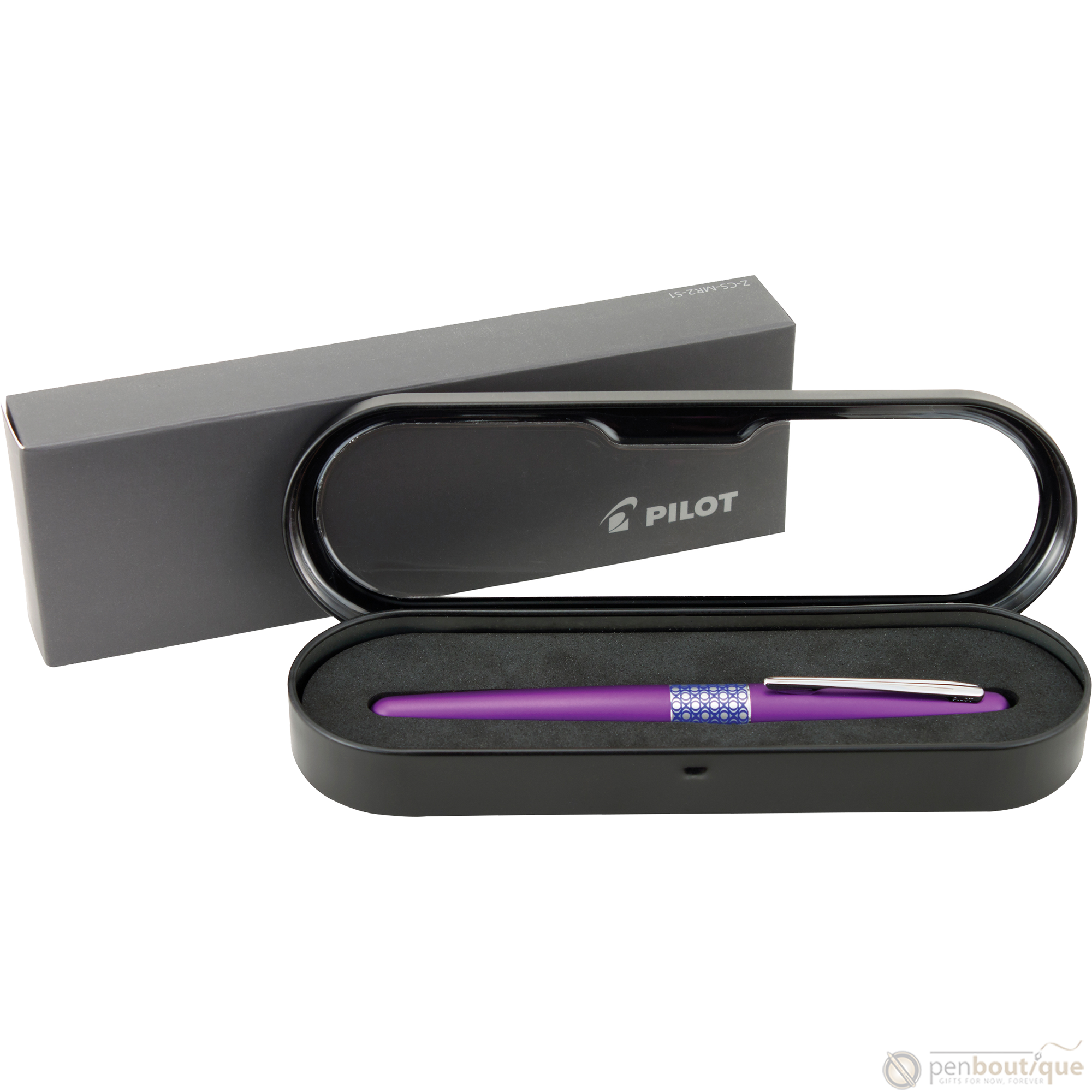 Pilot Rollerball Pen - MR Collection - Retro Pop - Purple-Pen Boutique Ltd