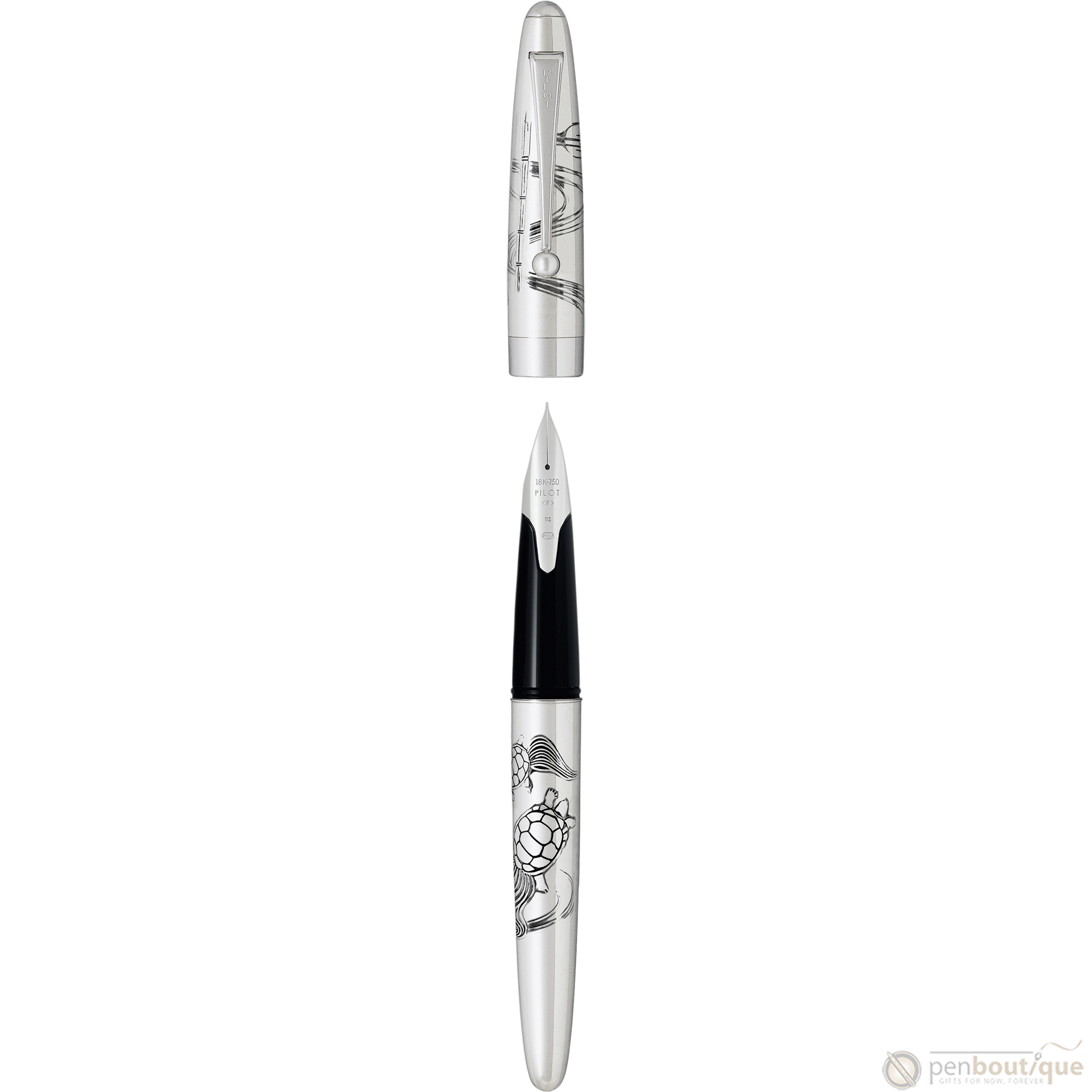 Pilot Sterling Fountain Pen - Turtles-Pen Boutique Ltd