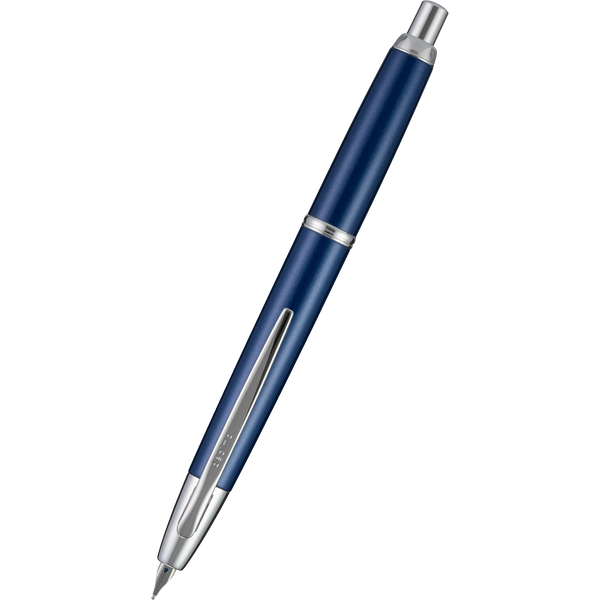 Pilot Vanishing Point Fountain Pen - Decimo Navy Blue-Pen Boutique Ltd
