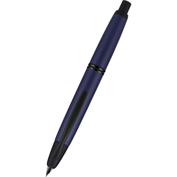 Pilot Vanishing Point Fountain Pen - Matte Blue-Pen Boutique Ltd